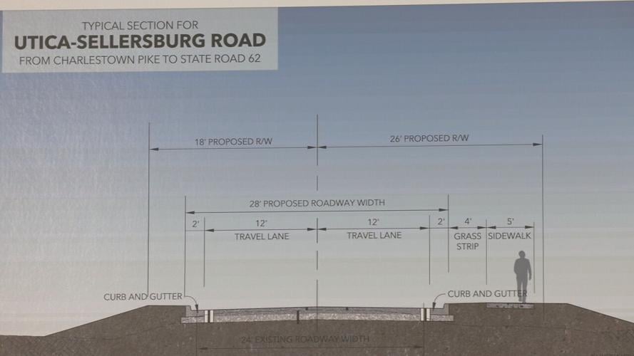 Utica-Sellersburg Road segment 12-7-21