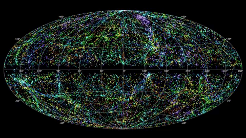 Fast Radio Bursts Animated Map
