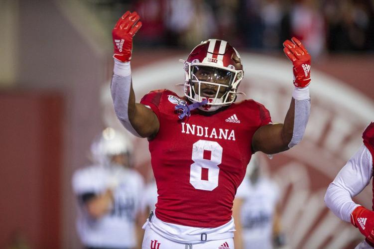 Indiana running back Stevie Scott III