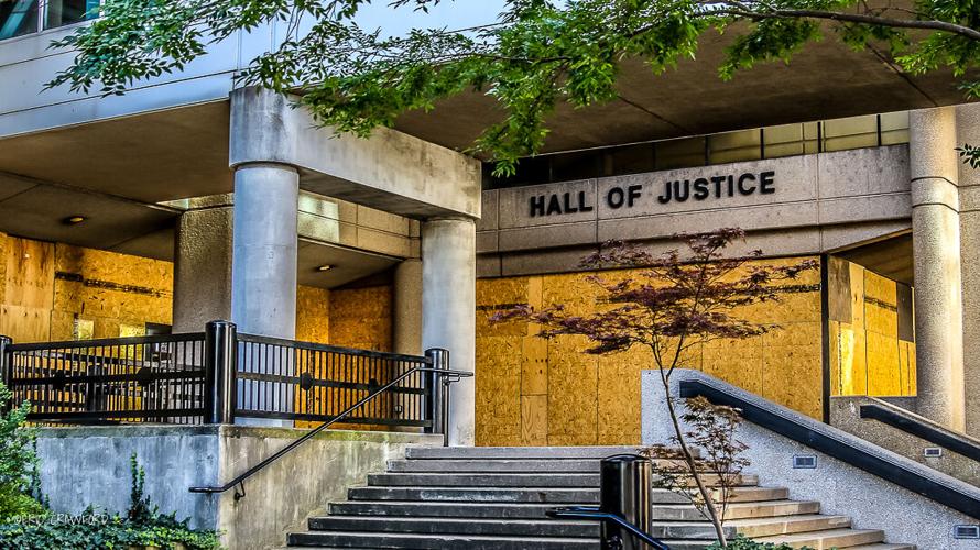 DOWNTOWN LOUISVILLE - PROTEST - DAMAGE - BOARDED UP - 7-28-2020  HALL OF JUSTICE.jpg