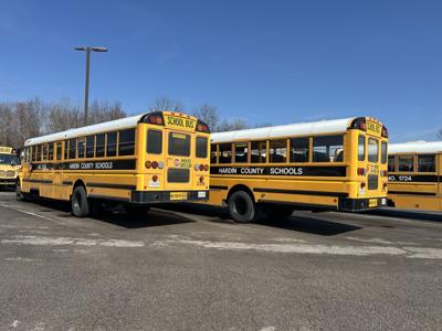 Hardin County Schools buses