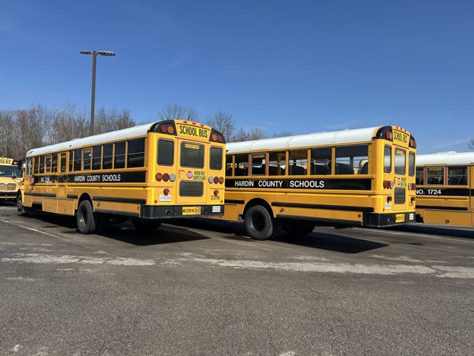 Hardin County Schools buses