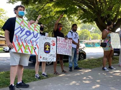 Hunger Strikers for Breonna Taylor at Kentucky Alliance