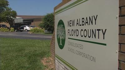 New Albany Floyd County Schools sign