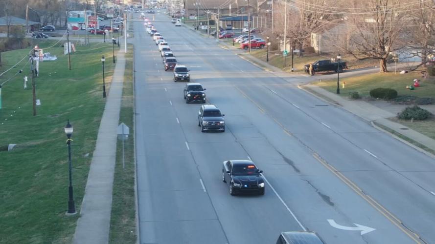 Escorting Charlestown Police Department Detective Sgt. TeJuan Johnson (12/2/20)