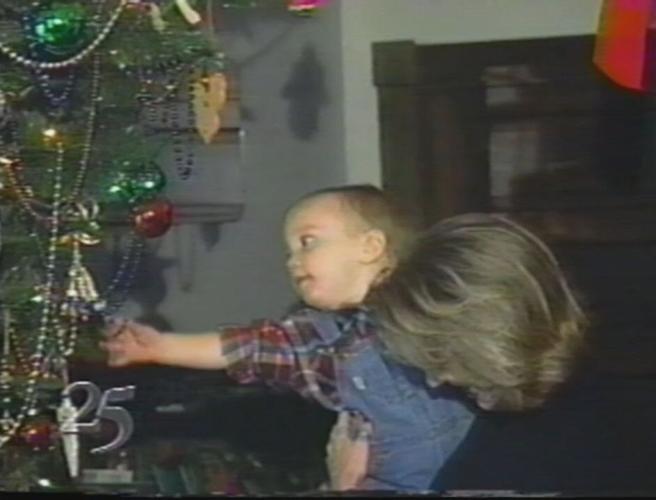 Upside down Christmas tree