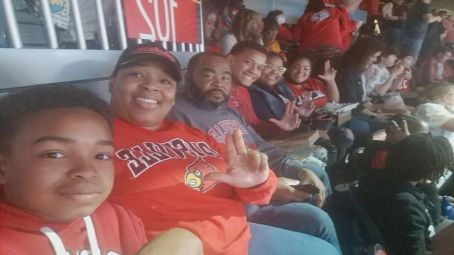 Marcus Edwards and his family