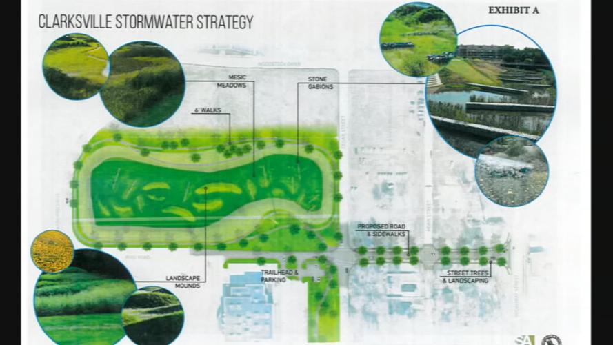 River Falls Mall stormwater plans
