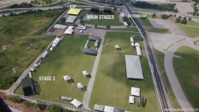 Festival Setup Rendering
