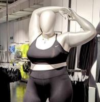 Nike's plus-size mannequin defended after 'fat-shaming' by critics