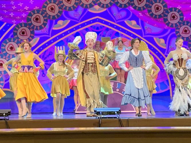 Beauty and the Beast number at New Albany High