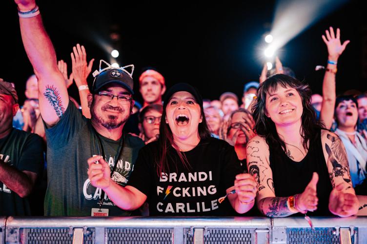 Crowds cheer at Bourbon & Beyond 2023 at the Kentucky Expo Center