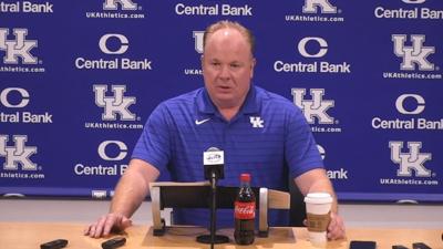 Kentucky football coach Mark Stoops