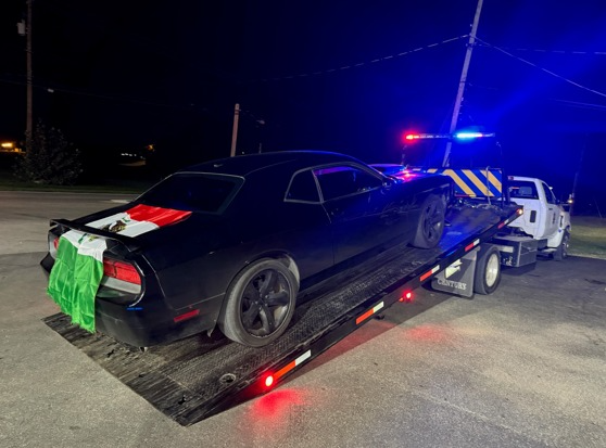 Vehicle seized by LMPD during street takeovers
