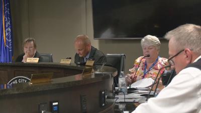 New Albany City Council budget vote 10-6-25