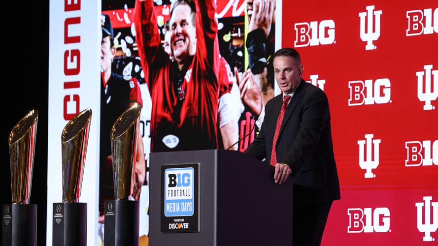 Indiana coach Curt Cignetti