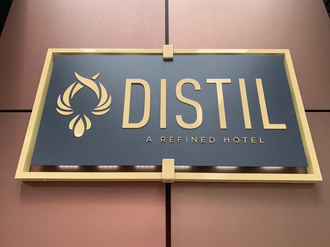 Hotel Distil sign