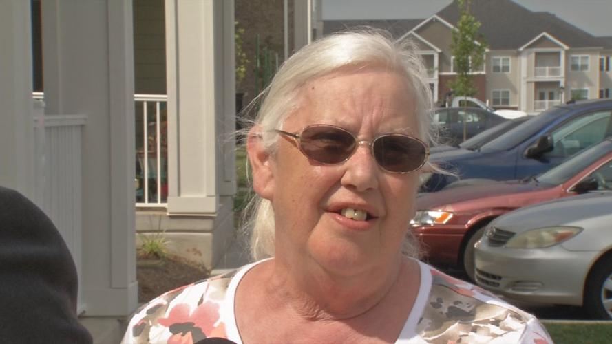 June Hampton, new resident of Middletown Apartments