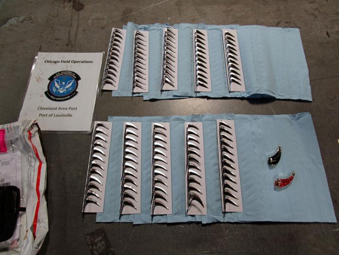 Cockfighting equipment seized by feds at UPS Worldport in Jan. 2023