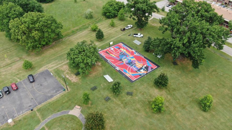 Angel McCoughtry Court in Shively Park