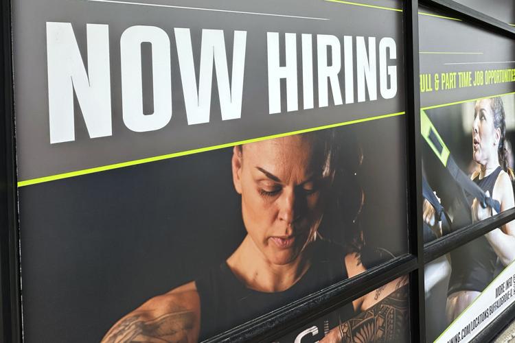 Now Hiring Sign in Illinois