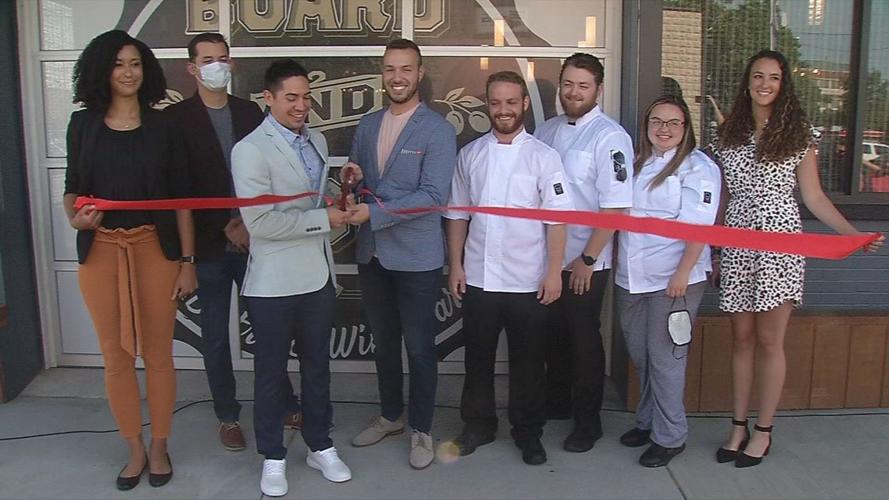 Board and You restaurant ribboncutting in New Albany