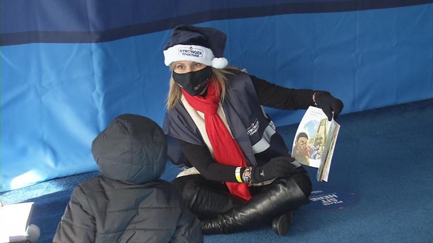 Holiday market held for students at J.B. Atkinson Academy (Dec. 15, 2020)