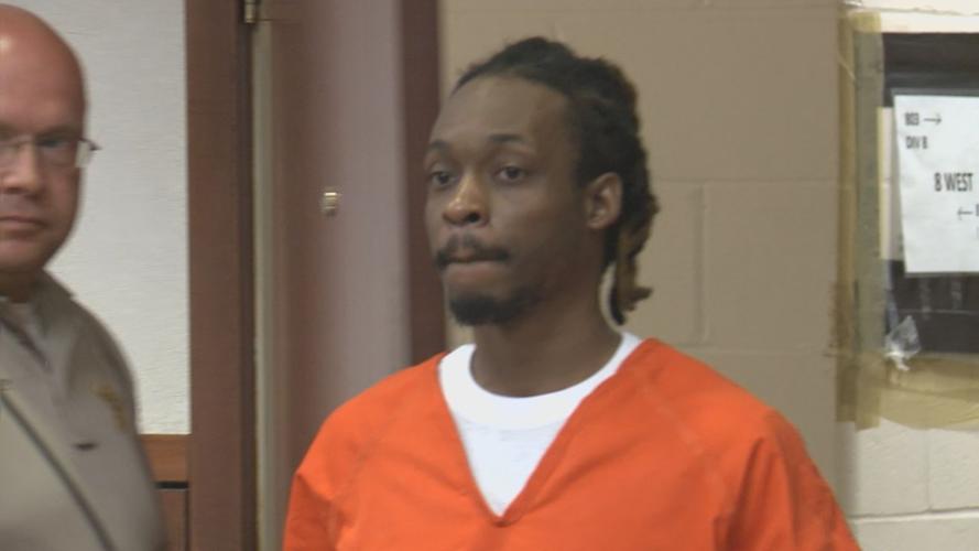 Devone Briggs in court on 4-8-19