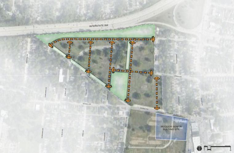 Site map of Iroquois Senior Building.JPG
