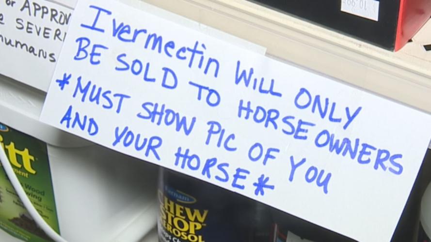 Ivermectin warning sign