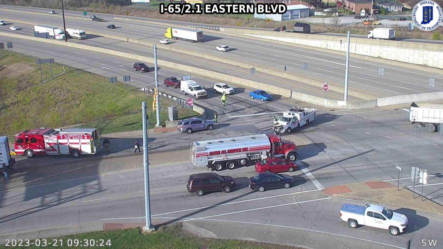 Trimarc view of I-65 and Eastern Blvd. 3.21.23