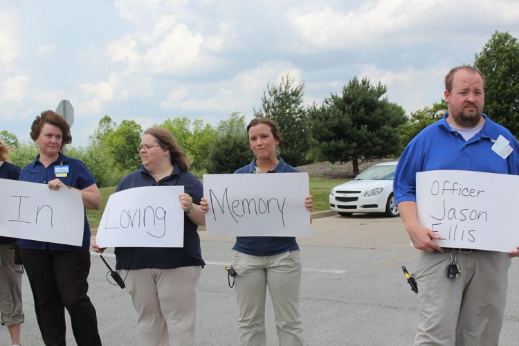 Funeral service and procession for Bardstown Police Ofc. Jason Ellis on May 30, 2013