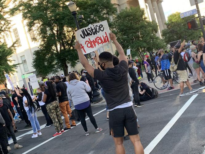 5-29-20 protest justice for admaud