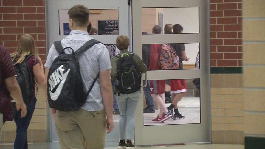 New Albany-Floyd County schools entrance