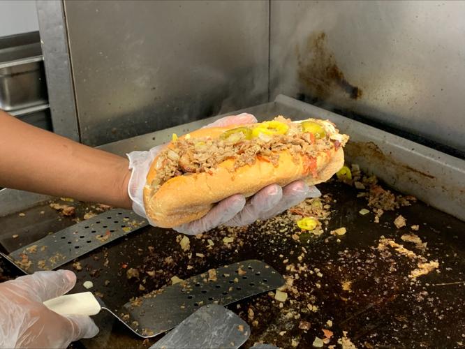 The original Barry's Cheesesteaks location in Louisville's Valley Station neighborhood