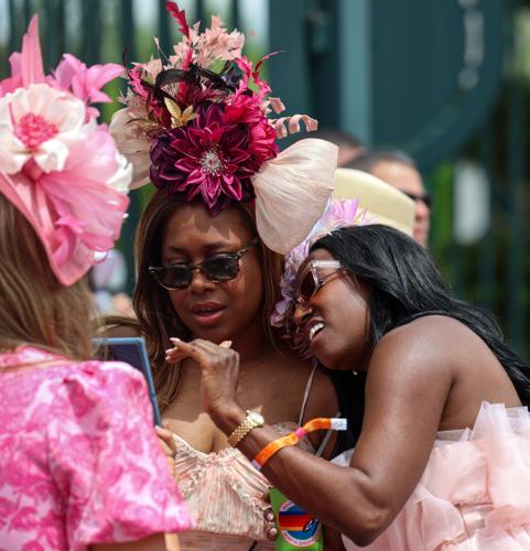 Fans on Kentucky Oaks Day 2025