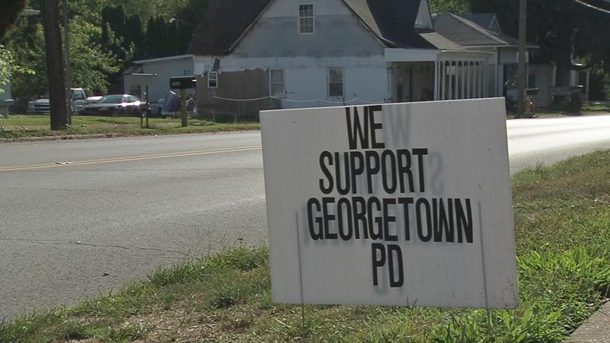 Georgetown PD Sign