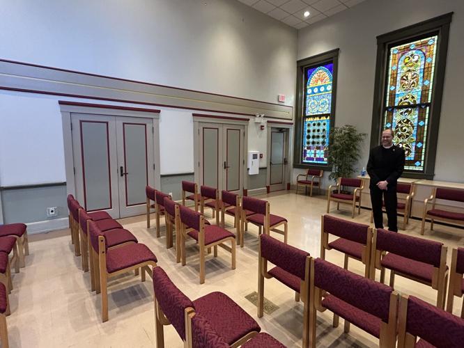 Pews at Christ Church
