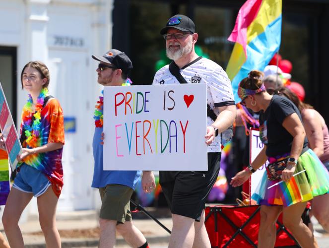 Pride is Every Day sign at Kentuckiana Pride Parade