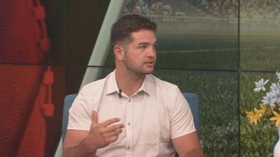 University of Louisville quarterback Brock Domann