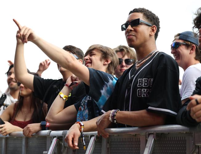People watch performers at Forecastle 2022.JPG