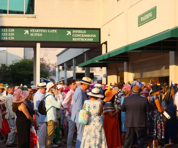 People wait for winnings after Kentucky Derby 150.JPG