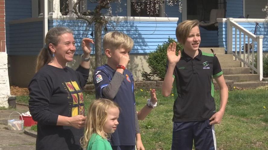 Bloom Elementary teachers find creative way to reconnect with homebound students