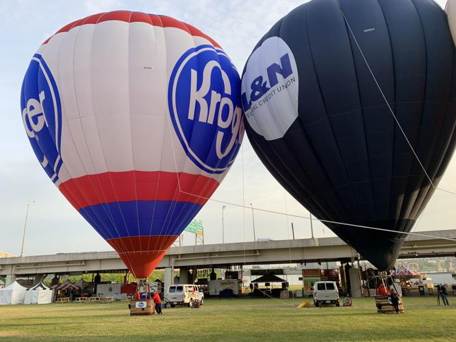 Balloons at Kroger's Fest-a-Ville - KK - 4.27.23
