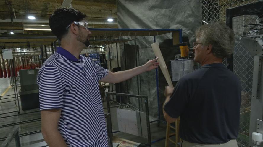 Daniel Seddiqui visits Louisville Slugger Factory.jpeg