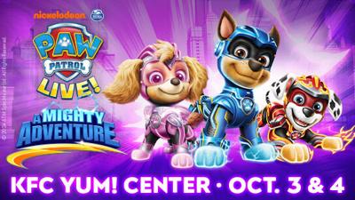 Paw Patrol at the KFC Yum! Center