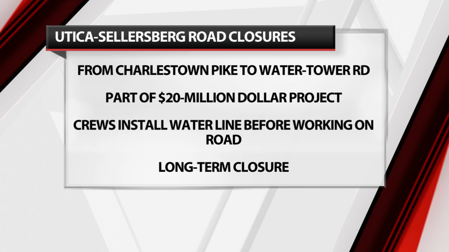 Utica-Sellersburg Road Closure