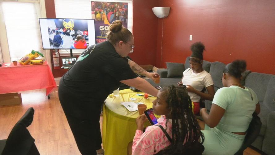 UofL art therapy to reduce gun violence 6-18-24