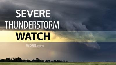 Severe Thunderstorm Watch Issued Thursday