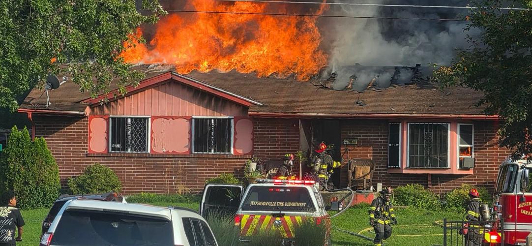 Jeffersonville house fire
